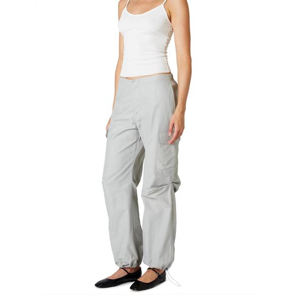 NEW NIA ludlow parachute pant in mineral - Picture 2 of 3